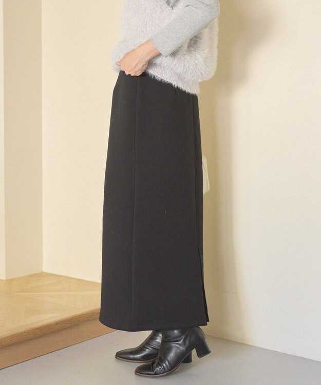 AMERICAN HOLIC ダンボールポンチタイトスカート Black