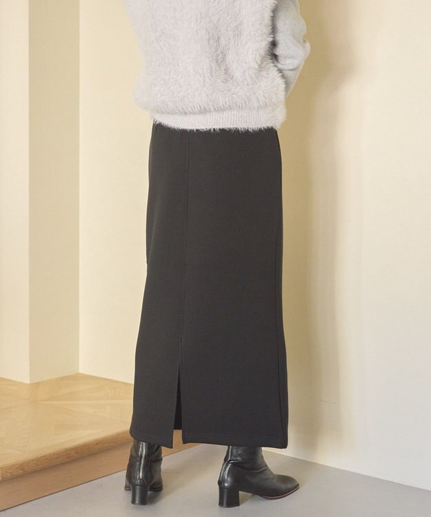 AMERICAN HOLIC ダンボールポンチタイトスカート Black