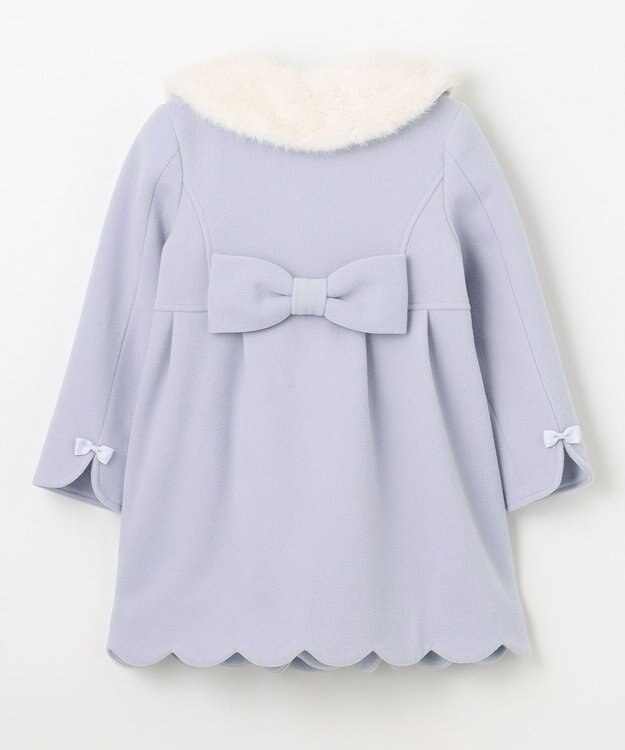 ANY KIDS ウールライクコート サックスブルー