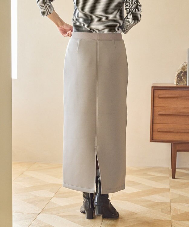 AMERICAN HOLIC ダンボールポンチタイトスカート Gray Beige