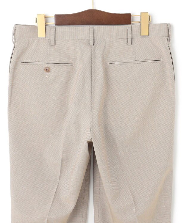 J.PRESS MEN 【PEPPIN MERINO COMFORT】ジオメトリックドビー スラックス ベージュ系