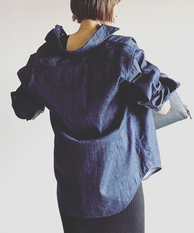 woadblue CPO SHIRT JACKET / CPO シャツジャケット BLUE