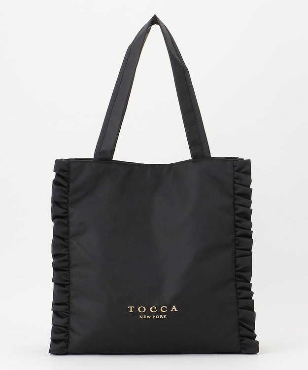 TOCCA 【再入荷！ヨンアさんコラボ】WAVES TOTE BAG トートバッグ ブラック系