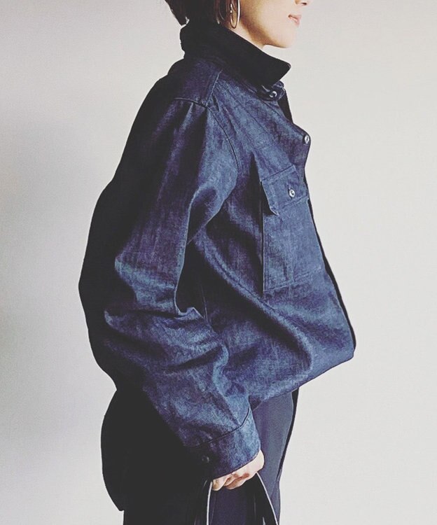 woadblue CPO SHIRT JACKET / CPO シャツジャケット BLUE