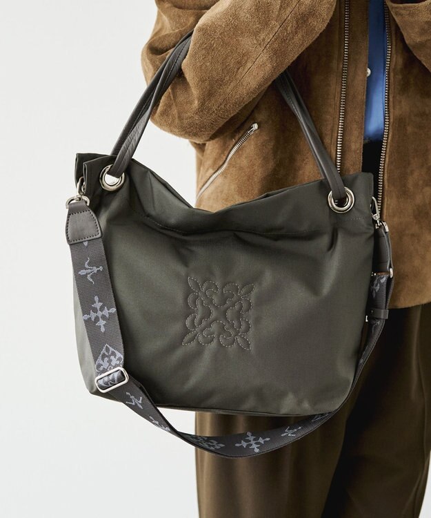 russet コーデュラナイロン3WAYトートバッグ(CE-1662) Gray