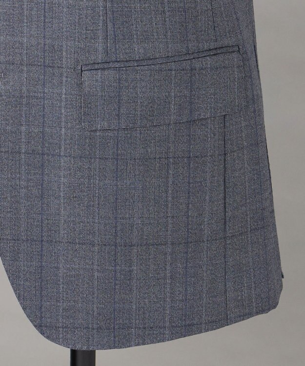 GOTAIRIKU 【ZEGNA/ゼニア】エレクタ スーツ(サックスブルーチェック) サックスブルー×チェック