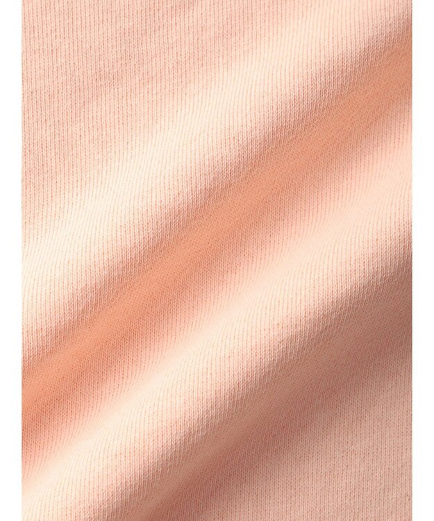 earth music&ecology デザインネックウラケプルオーバー Pink Orange