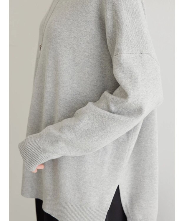 AMERICAN HOLIC バイパチタートルネックニットプルオーバー Light Gray Mixture