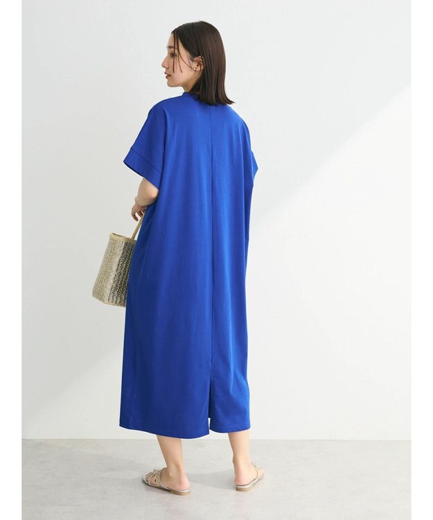 Green Parks 冷っとすずやか　カットワンピース Blue