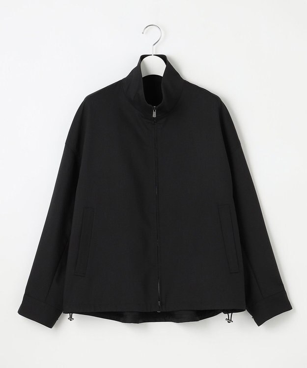 23区 【エステータ】ライトダブルクロス ブルゾン ブラック