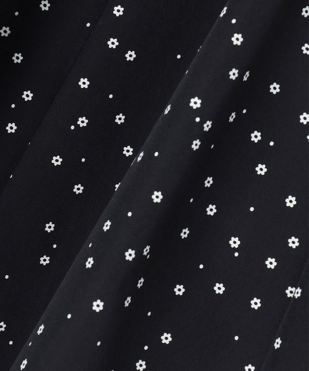 組曲 S フラワースパンコールプリント スカート ブラック系5