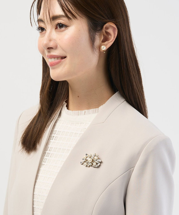 René ビジューパールブローチ ビジューパール ブローチ / J.PRESS LADIES | ファッション通販 【公式