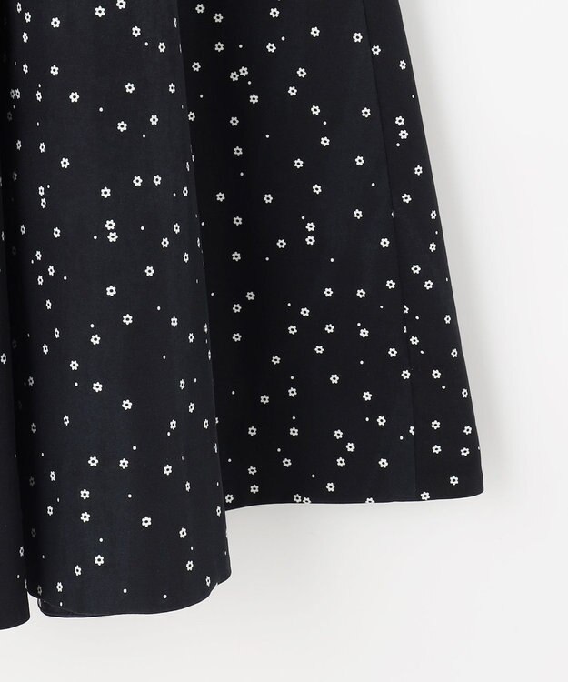 組曲 S フラワースパンコールプリント スカート ブラック系5