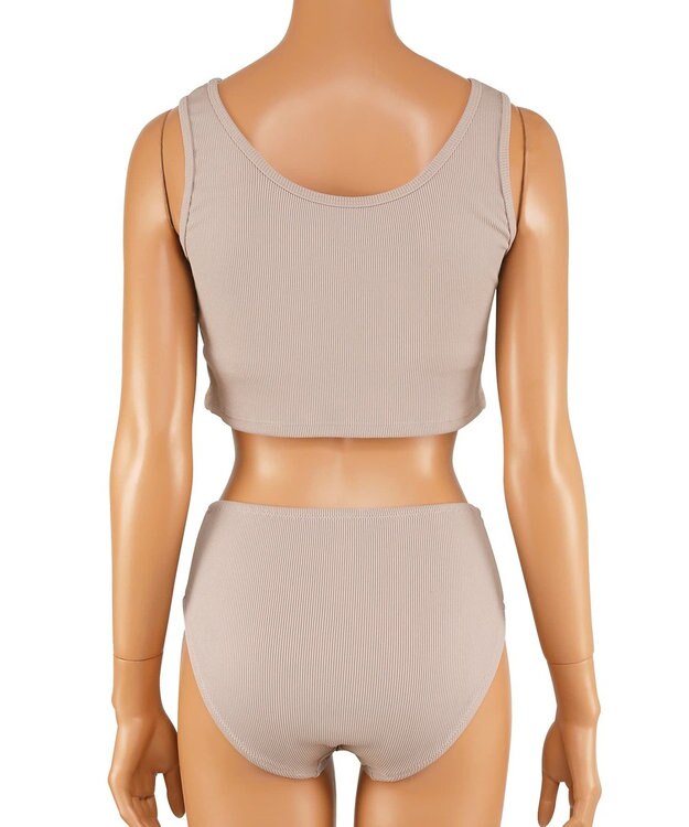 San-ai Resort（三愛水着楽園） ★新色ブラック×ライトグレー入荷【UPF50＋】シャツ・ショートパンツ付き４点セット　9M・11L　【San-ai Resort（サンアイリゾート）】 ホワイト×ライトグレー