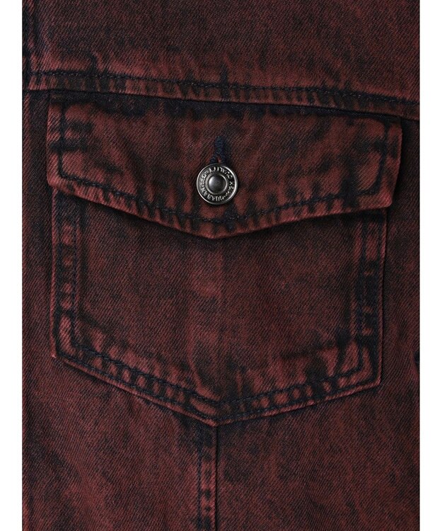 Green Parks ・ＳＵＧＡＲ　ＳＰＯＯＮ　カラーデニムＧジャン Red