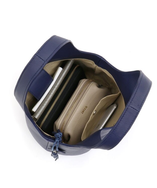 IBIZA MUNDO　ハンドバッグ（Ｓ） 紺