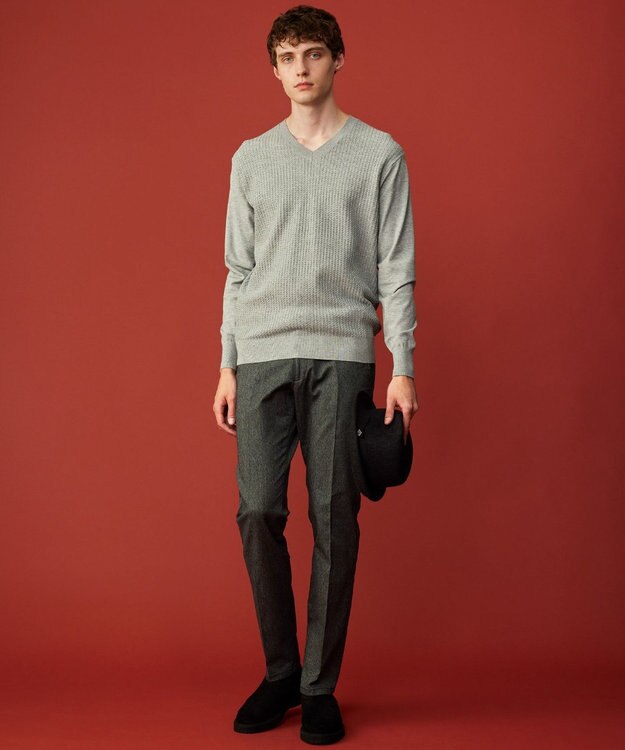 JOSEPH ABBOUD 【ウェストも伸びる！/ストレッチ】ムリネオックス  パンツ グレー系