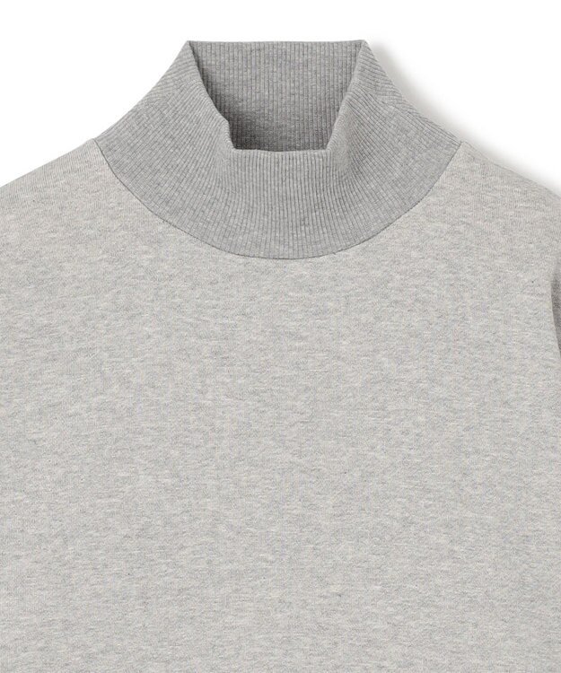 BEIGE， Organic Cotton Sweat / Hi-neck Tops スウェット Top Gray