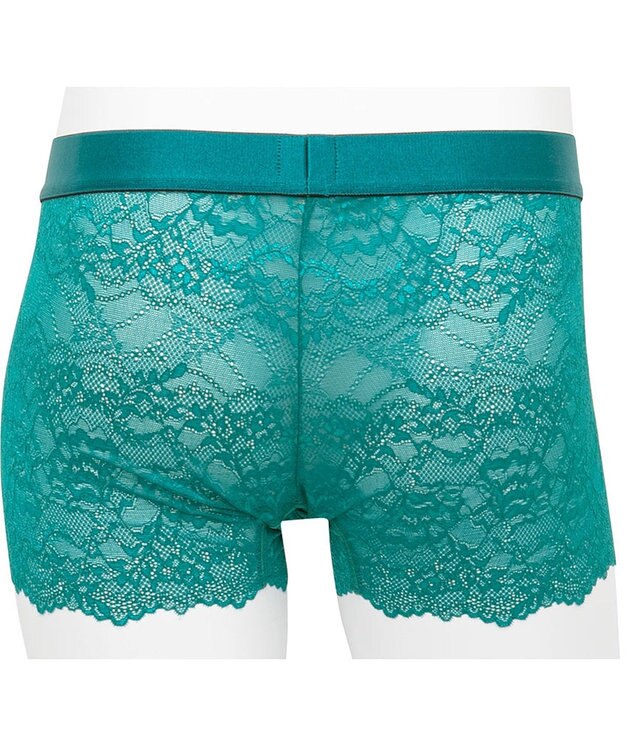 WACOAL MEN ボクサーパンツ 【レースボクサー】 美しさと快適さを追求 通気性 前閉じ WT3822 /ワコールメン ターコイズ