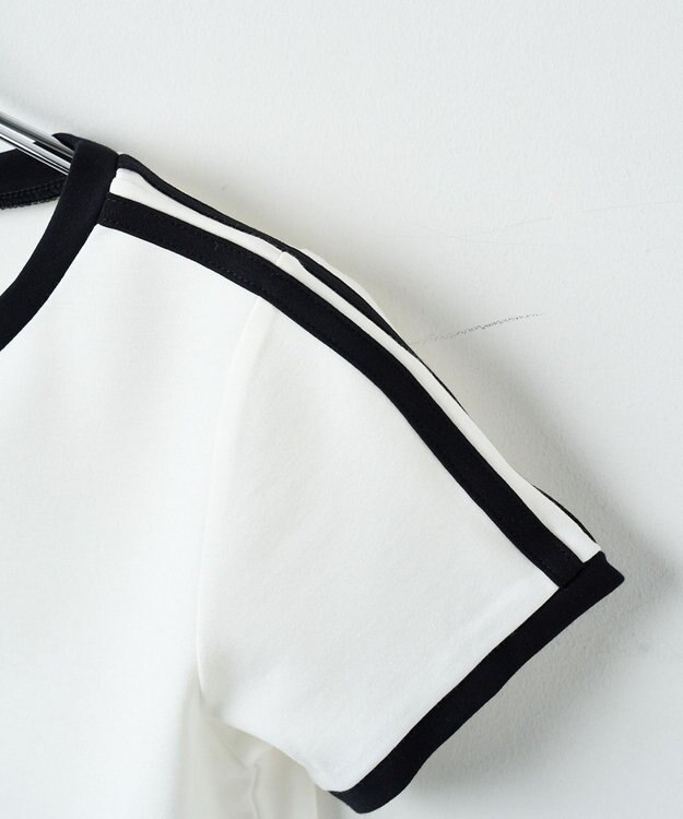 WEGO ラインデザインちびT ホワイト