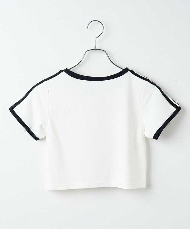 WEGO ラインデザインちびT ホワイト