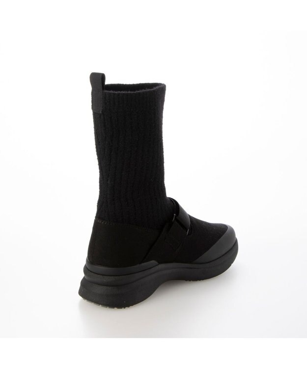 ing <ing>【レイン・スノー対応】ソックスブーツ ブラック