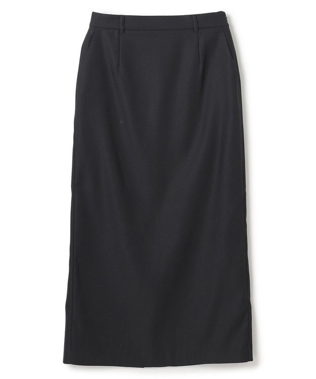 UNFILO L Iラインスカート ブラック