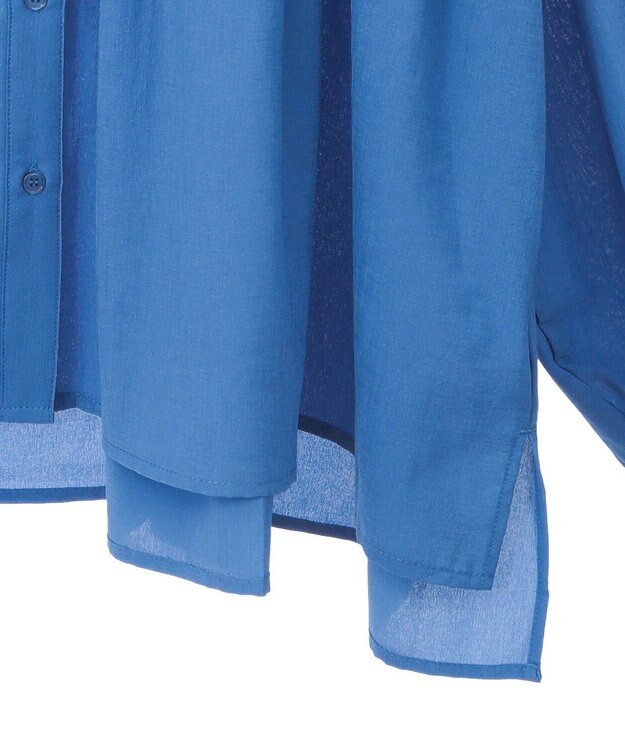 Green Parks シャーリングスキッパーシャツ Orange