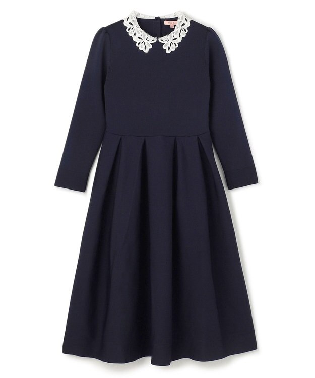 TOCCA MY LADY KNIT DRESS ニットドレス ネイビー系