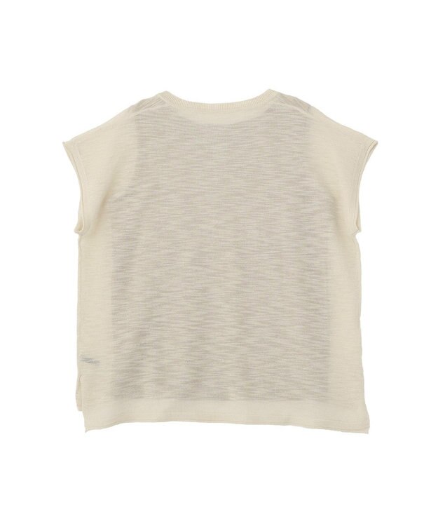 YECCA VECCA 【2点SET】ヘンリーネックスラブシアーニット Light Beige