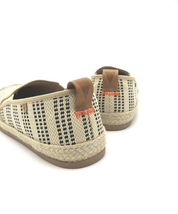 BONTRE 【VERBENAS/ベルベナス】ラフストライプスリッポン アイボリー