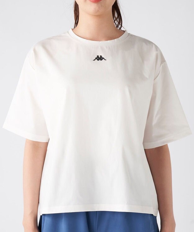 OP／FILA 【Kappa】半袖ロゴTシャツ オフホワイト
