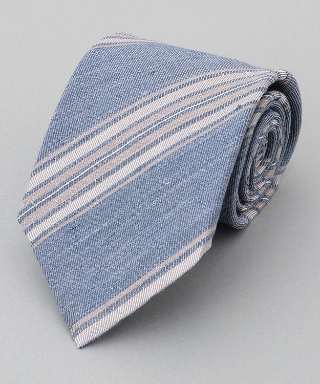 GOTAIRIKU Fermo Fossati_レジメンタル ネクタイ ブルー系1