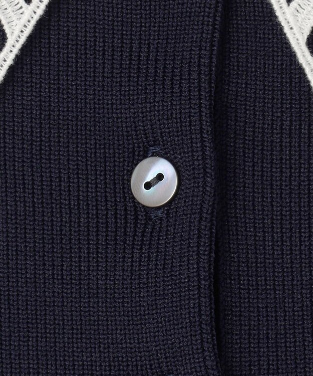 TOCCA MY LADY KNIT DRESS ニットドレス ネイビー系