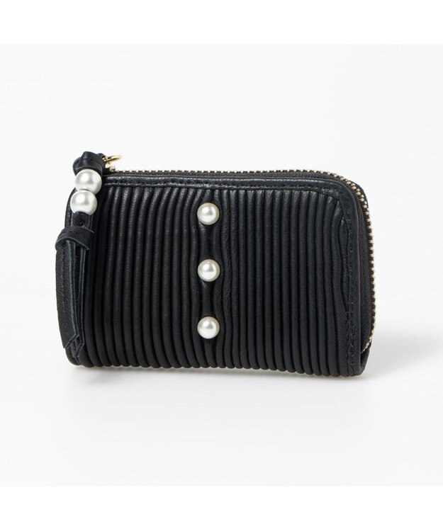 UNBILLION ペルケ perche / シーププリーツスマートキーケース ブラック