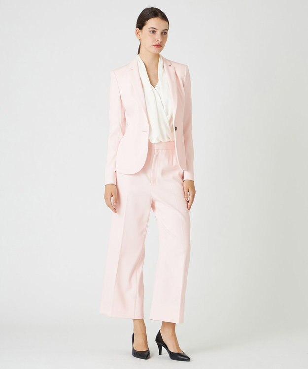 BEIGE， 【洗える】LUIZA / テーラードジャケット Cherry Pink