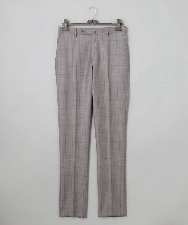 GOTAIRIKU 【DORMEUIL】AMADEUS365 3ピーススーツ （グレーチェック） ライトグレー系4