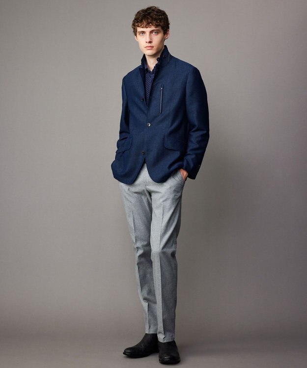 JOSEPH ABBOUD 【ウェストも伸びる！/ストレッチ】ムリネオックス  パンツ ライトグレー系