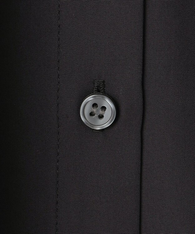 UNFILO L ランタンスリーブ ブラウス ブラック