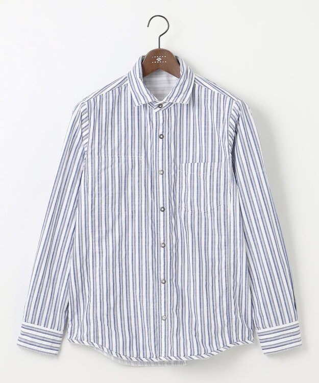 JOSEPH ABBOUD 【25SS・2WAY】リバーシブルシャツ ホワイト系