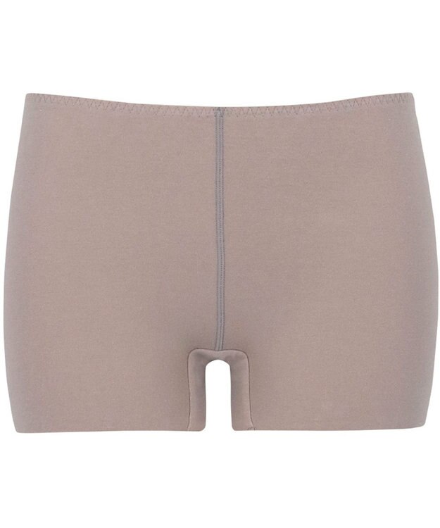 Wing あったかインナーボトム 綿100％(肌側) アウターにひびきにくい 一枚ばき可能 【綿の贅沢 ここちフラット】 1分丈 秋 冬 ER4173 ウイング／ワコール ブラウン