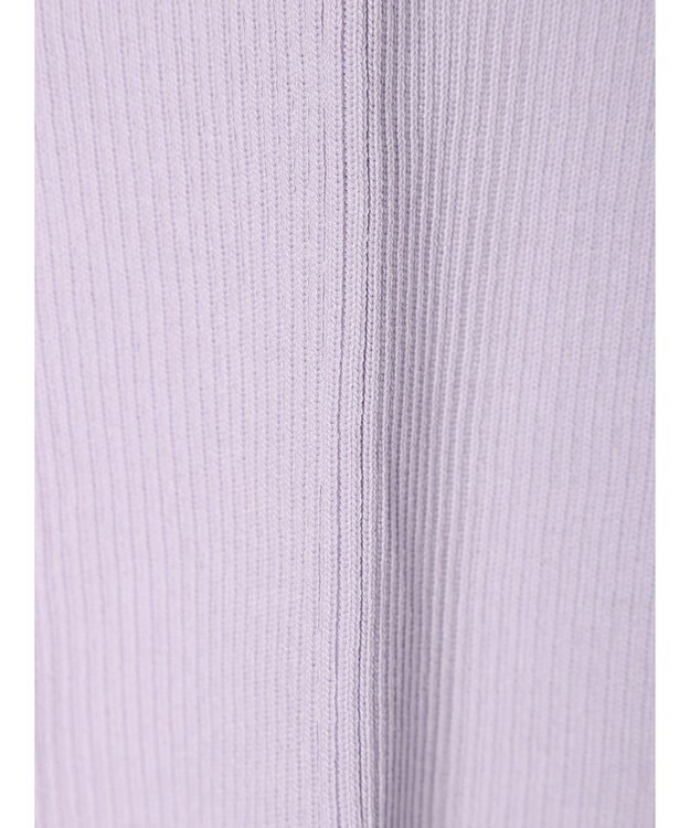 earth music&ecology 衿付きダブルＺＩＰカーディガン Lavender