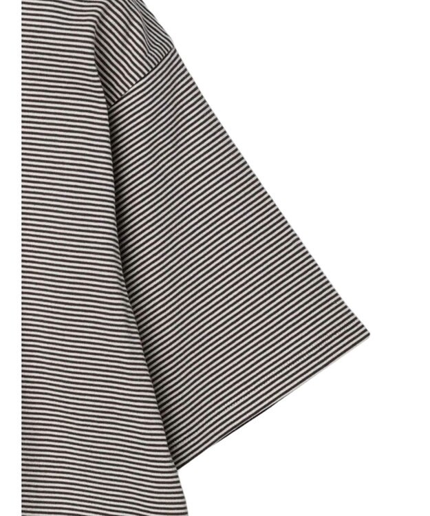 Green Parks 半袖ボーダーロゴＴＥＥ Brown