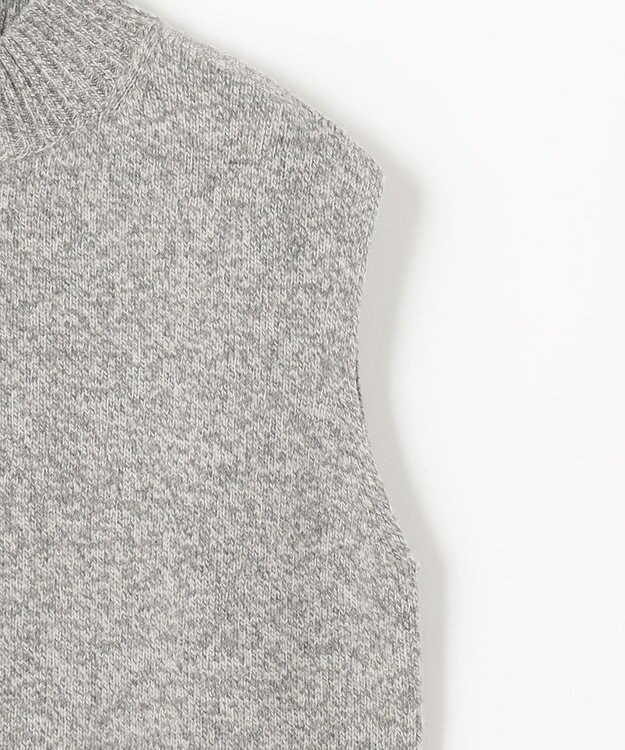 J.PRESS LADIES 【WEB限定カラーあり・洗える】AZALEA ニットベスト ライトグレー系