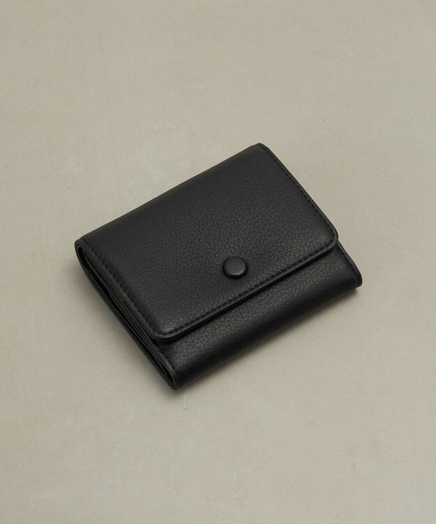 russet シンプルプラスミニウォレット(SO-442) Black
