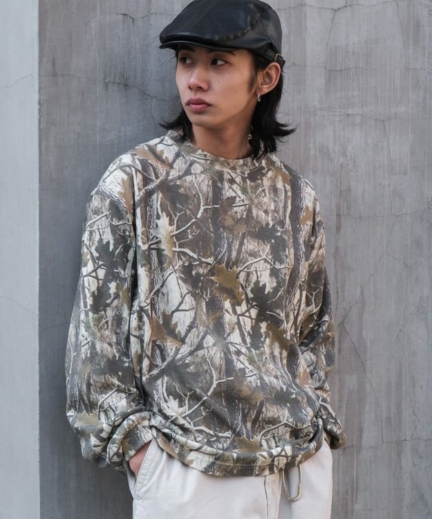 WEGO ワッフルパターンT（LS） 柄2