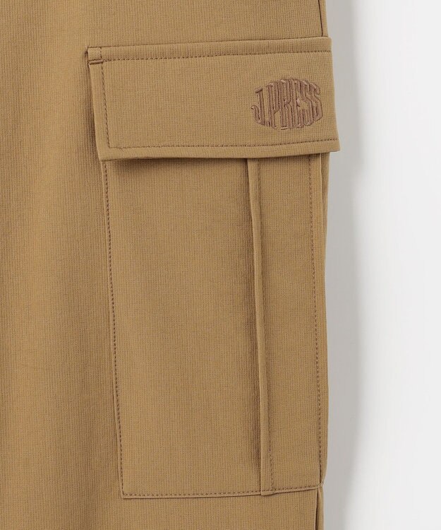 J.PRESS KIDS 【140-170cm】裏付き ストレッチ カーゴパンツ ベージュ系