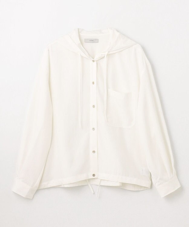 ANY L 撥水フーデットシャツ オフ