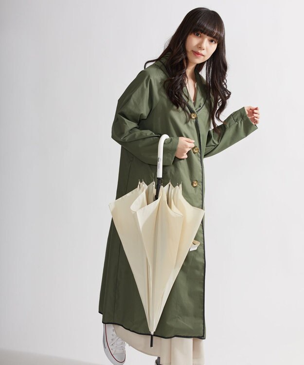 MOONBAT 【超撥水】フロータス (FLO(A)TUS) 長傘 耐風 オフホワイト