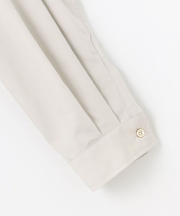 ANY L 撥水フーデットシャツ グレージュ